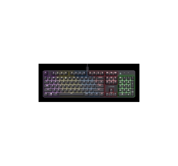 Klaviatūra Trust GXT 871 Zora Black