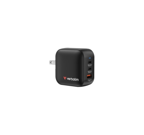 Lādētājs Verbatim Universal Mini GaN Wall Charger 70W UK + EU