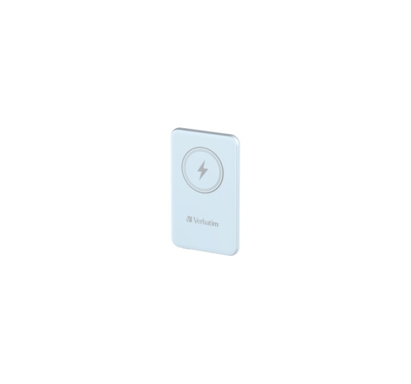 Enerģijas krātuve Verbatim Charge n Go 5000mAh Magnetic Wireless Charge Blue