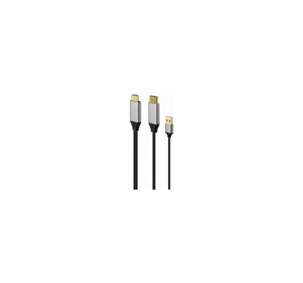 Kabelis Gembird HDMI Male - DisplayPort Male 4K 2m Black