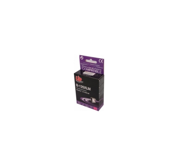 Tintes kārtridžs UPrint Brother LC125XLM Magenta