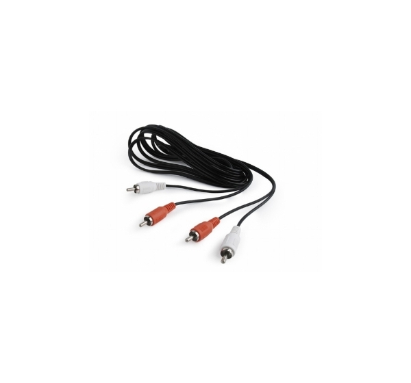 Gembird 2 x RCA Male - 2 x RCA Male 1.8m Black