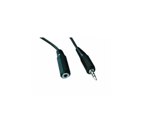 Kabelis Gembird 3.5mm Male - 3.5mm Female 3m Black