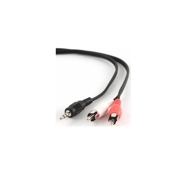 Kabelis Gembird 3.5mm Jack - 2x RCA 0.2m