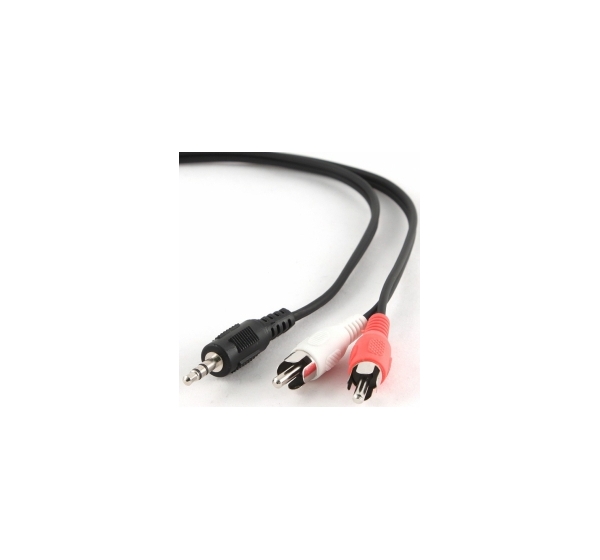 Kabelis Gembird 3.5mm Jack -2x RCA 5m