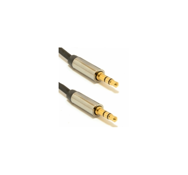 Gembird 3.5mm Male - 3.5mm Male Black 1m