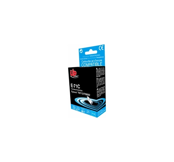 Tintes kārtridžs UPrint Epson T0712C Cyan