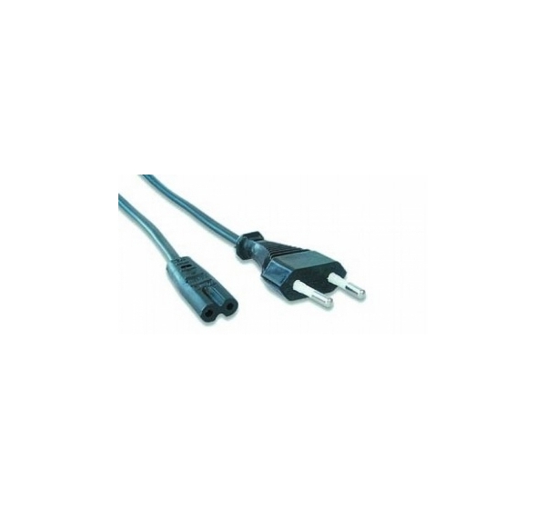 Gembird EU 2pin 1.8m Black