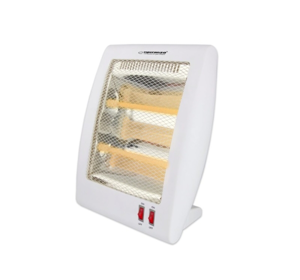 Esperanza EHH010 Electric quartz heater 400W/800W White