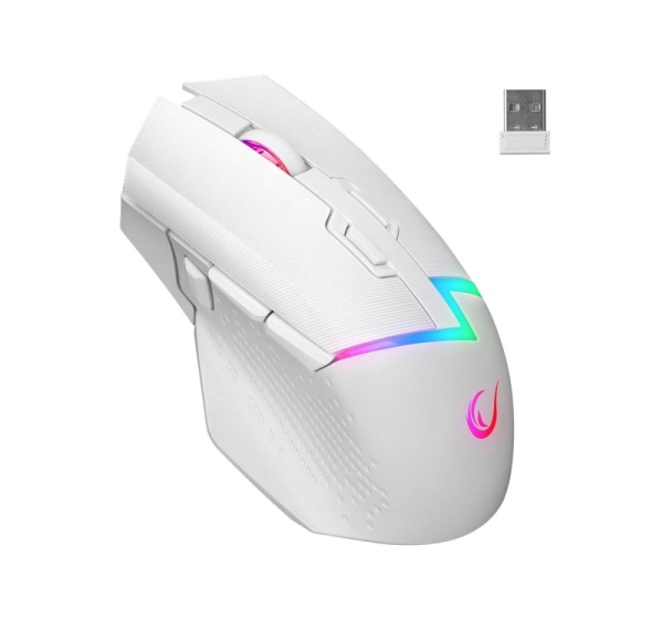 RAMPAGE DROP M3 V2 24000 DPI WHITE WIRELESS MOUSE