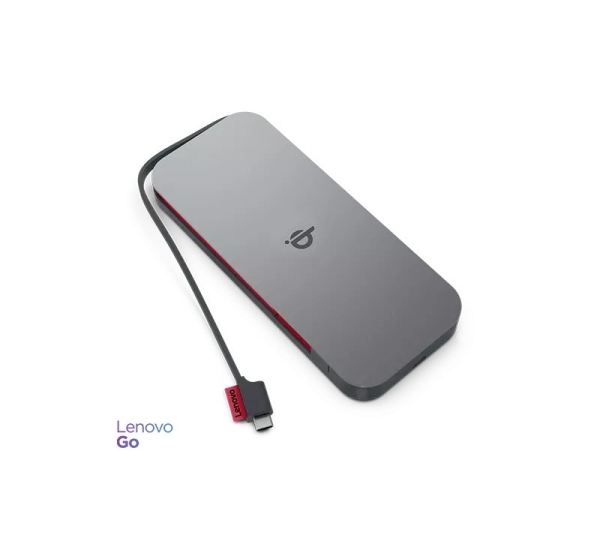 Lenovo GO Lithium Polymer (LiPo) 10000 mAh Wireless charging Grey