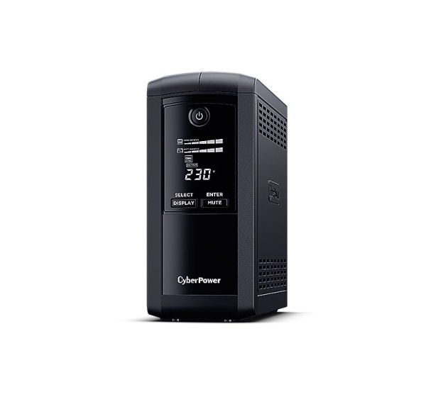 CyberPower VP1000EILCD uninterruptible power supply (UPS) Line-Interactive 1 kVA 550 W 6 AC outlet(s)