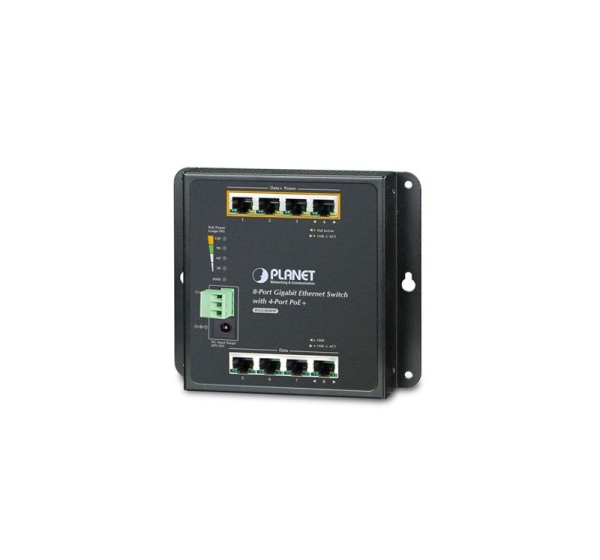 PoE switch 4x Gigabit PoE+ 4x Gigabit UPLINK, 120W, Industrial