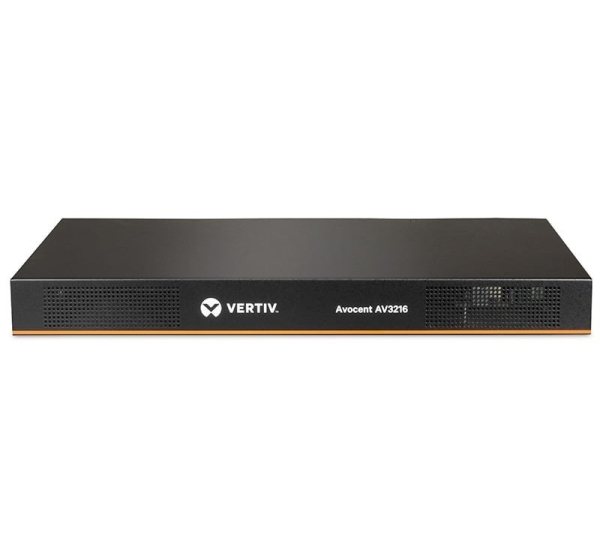 Vertiv Avocent AV 3216 KVM switch Rack mounting Black