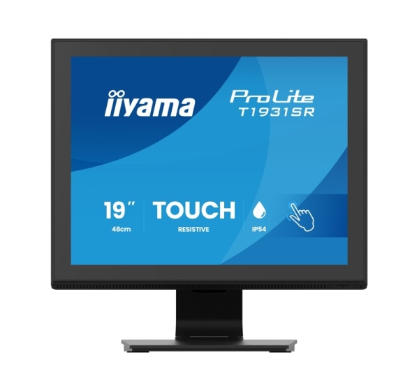 iiyama ProLite T1931SR-B2S computer monitor 48.3 cm (19") 1280 x 1024 pixels SXGA LCD Touchscreen Table Black