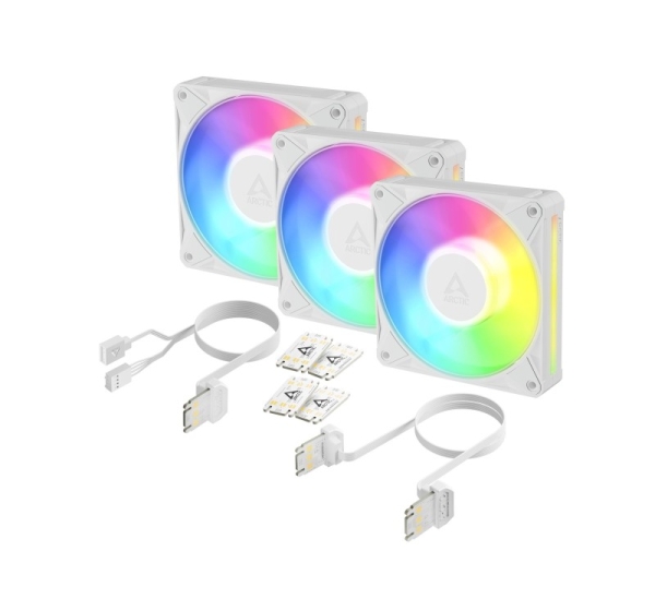 CASE FAN 120MM BIONIX P12 ARGB/3-PACK WHT ACFAN00338A ARCTIC