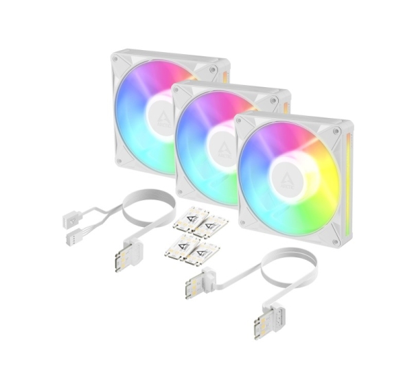 CASE FAN 140MM BIONIX P14 ARGB/3-PACK WHT ACFAN00342A ARCTIC
