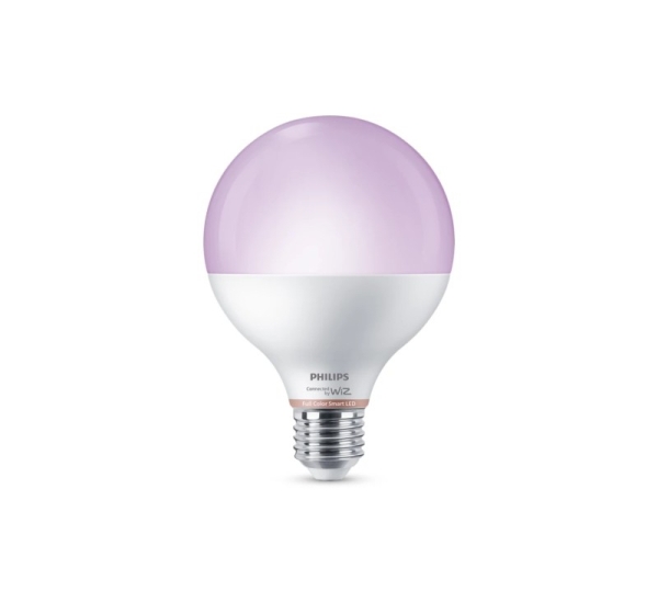 Philips Smart WFB 75W G95 822-65 RGB 1PF/6 E27 11 W Warm to cool white light