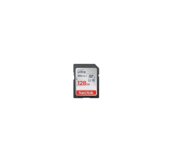 SANDISK Ultra 128GB SDXC Memory Card 100MB/s