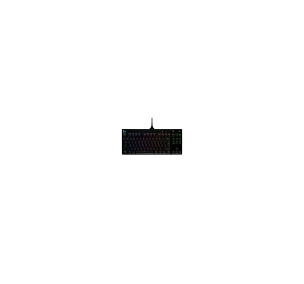 LOGITECH G PRO TKL Corded Mechanical Gaming Keyboard - BLACK - US INT'L - USB - CLICKY