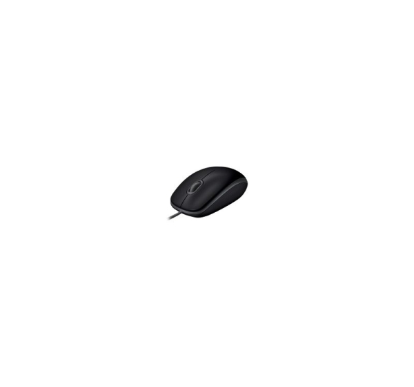 LOGITECH B110 Corded Mouse - SILENT - BLACK - USB - B2B