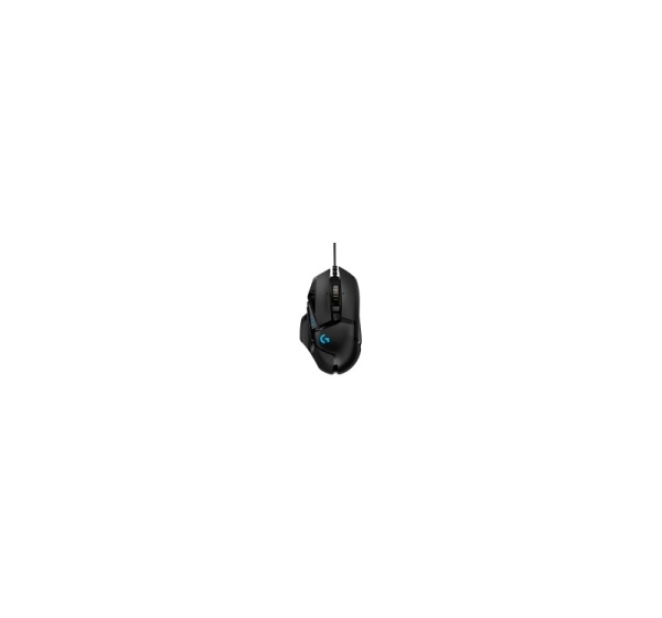 LOGITECH G502 Corded Gaming Mouse - HERO - BLACK - USB - EER2