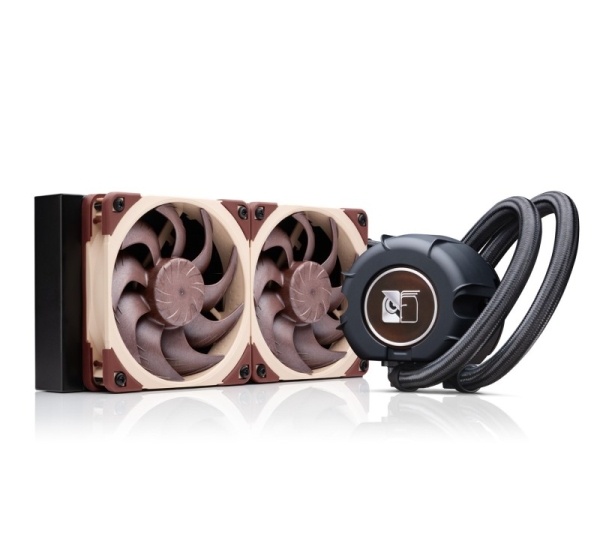 Noctua NL-LC1-24 computer cooling system Processor All-in-one liquid cooler 12 cm Brown 4 pc(s)