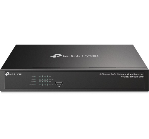 TP-Link VIGI 8 Channel PoE+ Network Video Recorder