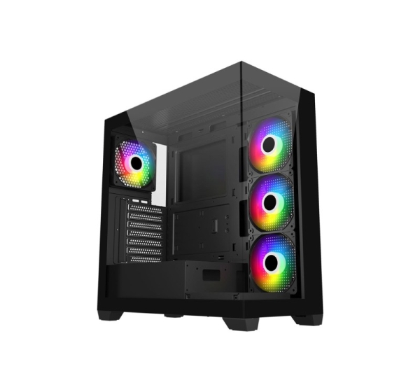FSP M340-BA Case Midi Tower mITX, mATX, ATX Black ARGB
