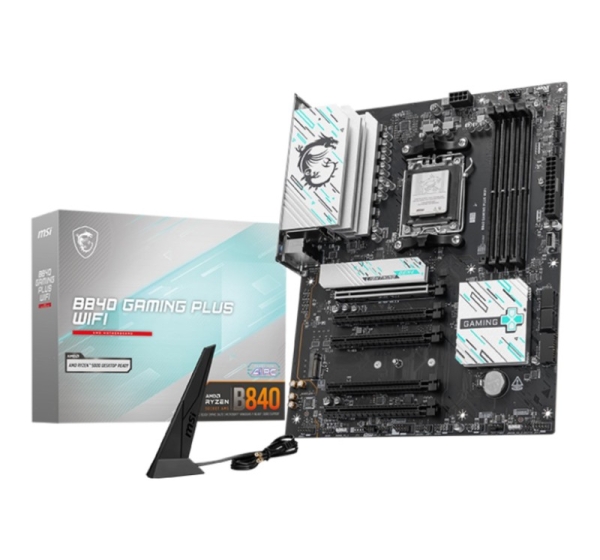 MSI B840 GAMING PLUS WIFI motherboard AMD B840 Socket AM5 ATX