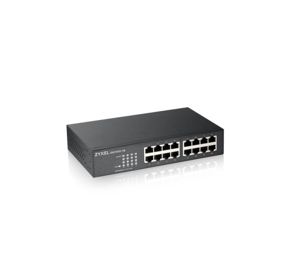 Zyxel GS1100-16 16-port Unmanaged Gigabit Switch (GS1100-16-EU0104F)