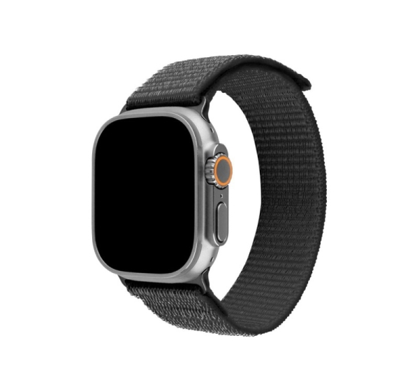 Fixed Sporty Strap for Apple Watch Ultra 49mm 160-210 mm Dark gray