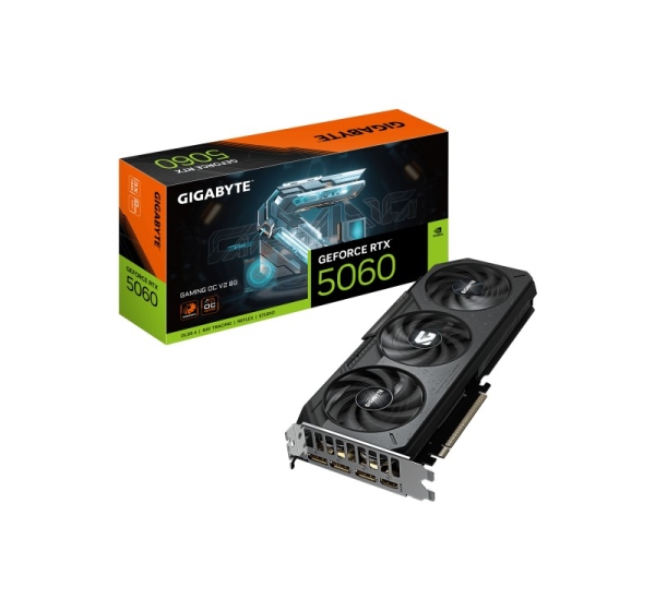 Gigabyte GeForce RTX 5060 GAMING OC V2 8G NVIDIA 8 GB GeForce RTX 5060