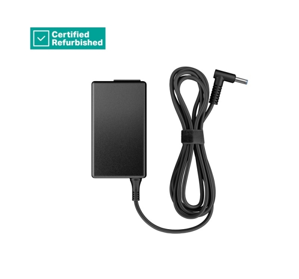 HP RENEW RENEW GOLD HP 65W Smart AC Power Adapter Notebook Charger 4.5mm barrel tip w/ 7.4mm dongle / fits HP 200-series, ProBook 400/600-series, EliteBook 700/800-series H6Y89AAR#ABB