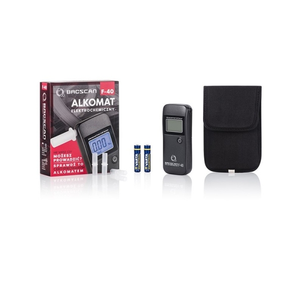 BACscan F-40 alcohol tester 0 - 4% Grey