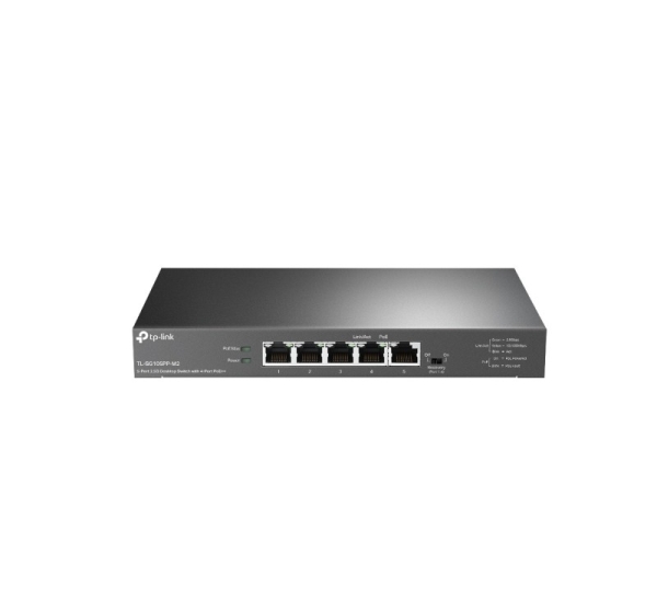 TP-Link 5-Port 2.5G Desktop Switch with 4-Port PoE++