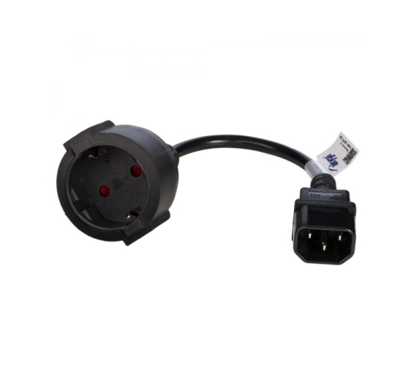 Akyga AK-PC-10A power cable Black 0.15 m CEE7/4