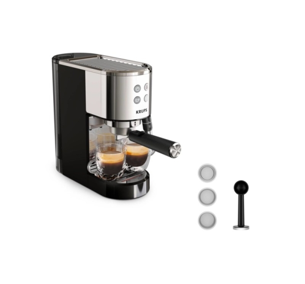 Krups Virtuoso XP444C10 coffee maker Semi-auto Espresso machine 1 L