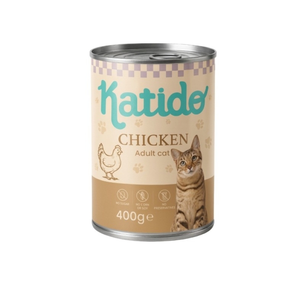 KATIDO Chicken - wet cat food - 400g