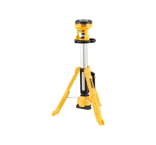 18 V flashlight on tripod without battery and charge