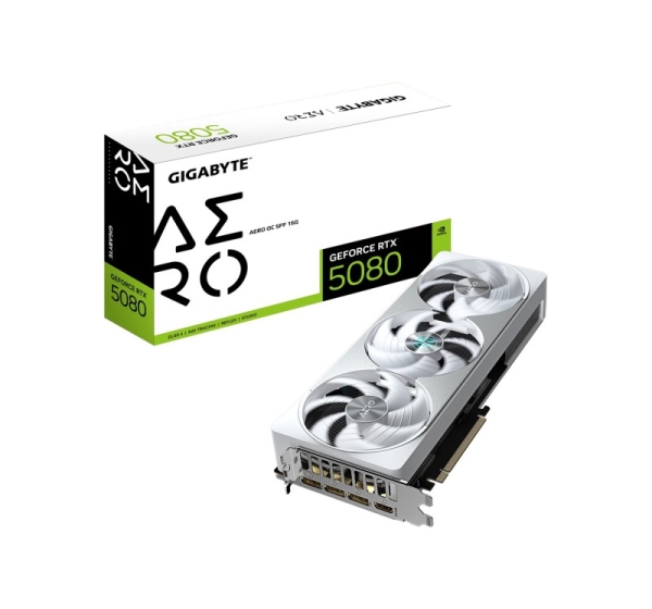 GIGABYTE GeForce RTX 5080 AERO OC SFF 16G Graphics Card