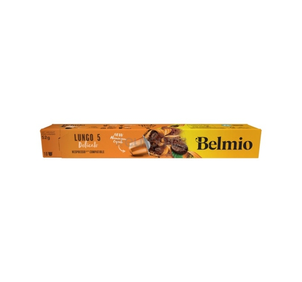 Belmio Delicato Lungo, 10 porcijas - Kafijas kapsulas