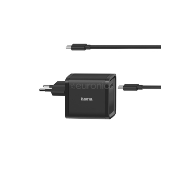 Зарядное устройство для ноутбука Hama USB-C (45 Вт)