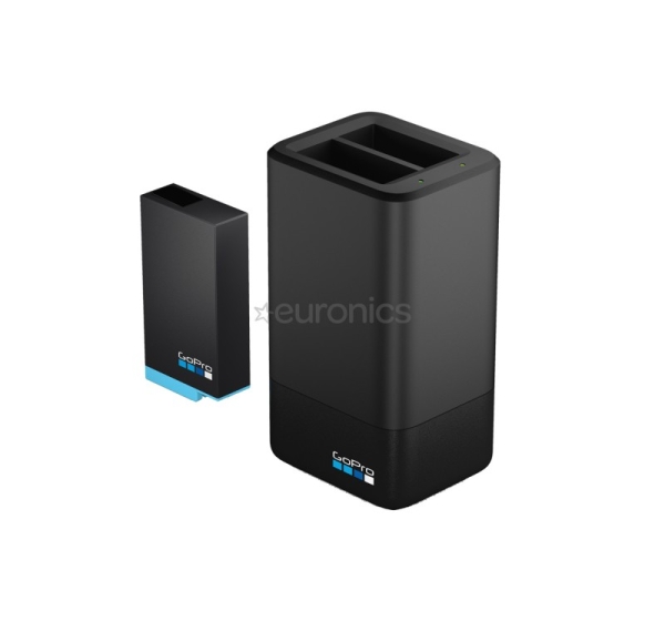 GoPro MAX Dual Battery Charger + Battery - Charger and battery