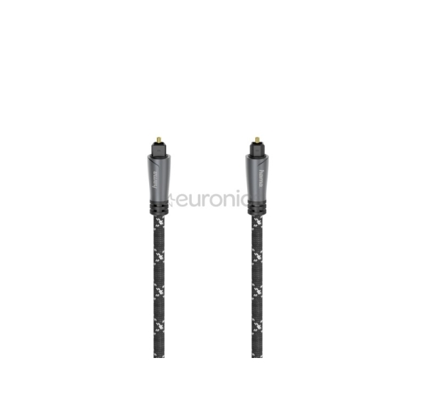 Hama Audio Optical Fibre Cable, ODT, 3 m, melna - Kabelis