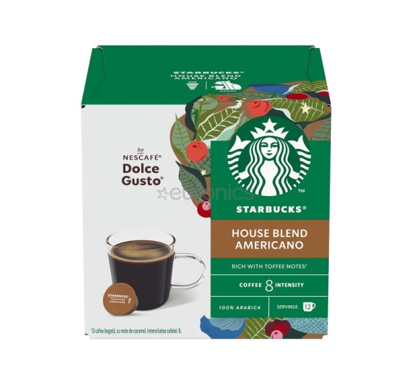 Starbucks Nescafe Dolce Gusto House Blend Americano - Кофейные капсулы