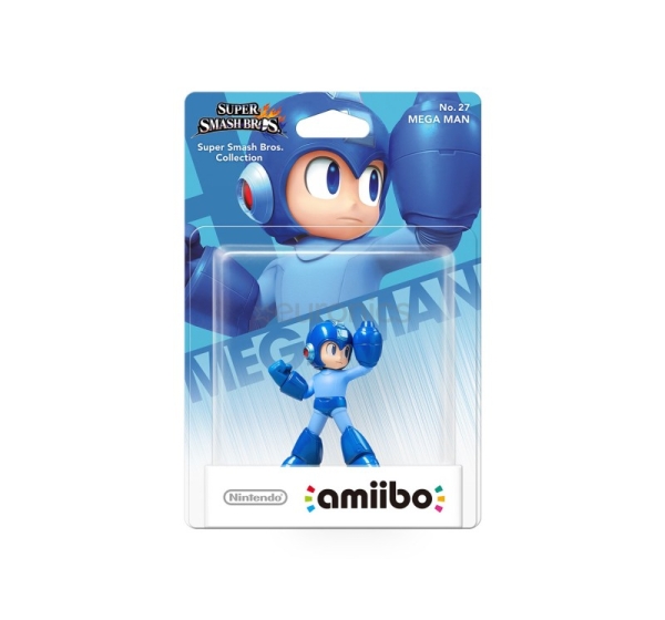 Nintendo Amiibo Super Smash Bros., Mega Man (No. 27) - Amiibo