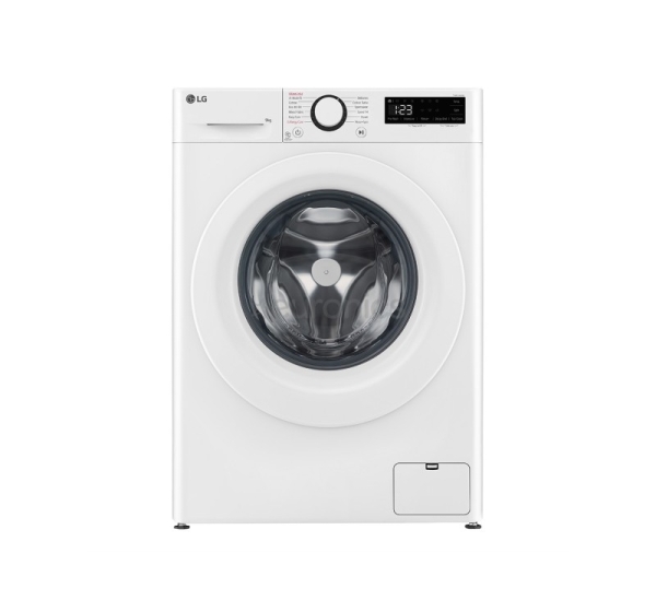 LG 9 kg, dziļums 47.5 cm, 1200 apgr/min. - Veļas mazgājamā mašīna ar priekšējo ielādi