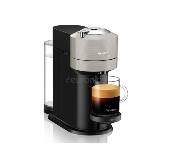 Krups Nespresso Vertuo Next, pelēka - Kapsulu kafijas automāts