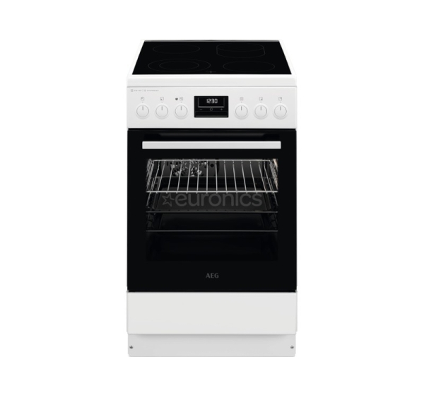 AEG 6000 SteamBake, 58 L, balta - Elektriskā plīts ar keramikas virsmu